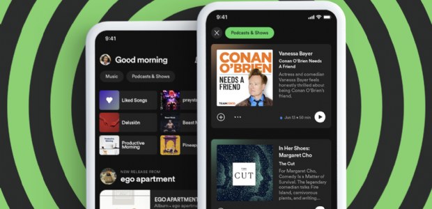 Spotify vernieuwt startscherm