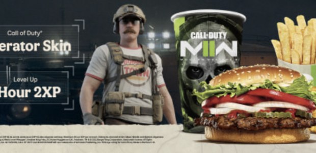Burger King verwacht stormloop aan Call of Duty-fans