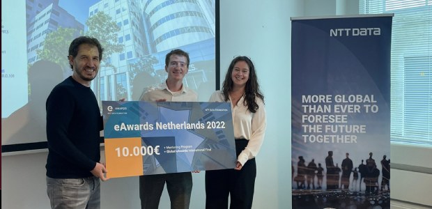 Delftse startup wint 10K bij eAwards2022