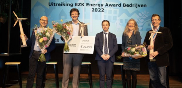 Verstegen Spices & Sauces wint EZK Energy Award 2022