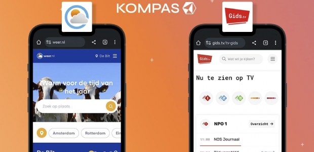 Kompas Publishing neemt Gids.tv en Weer.nl over van Talpa Network 