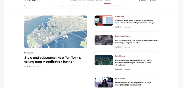 Met Storyblok's CMS bereikt TomTom haar contentbestemmingen sneller