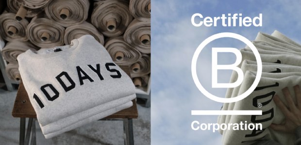 Modemerk 10DAYS B Corp gecertificeerd