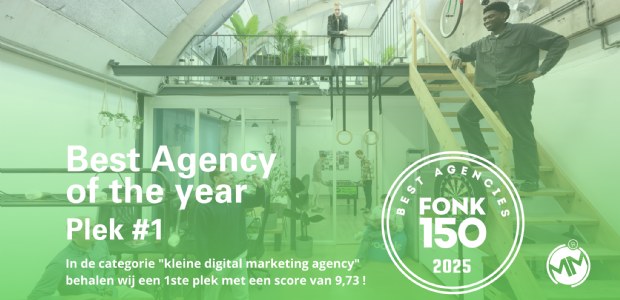 MondoMarketing bekroond tot beste online marketing bureau van 2025!