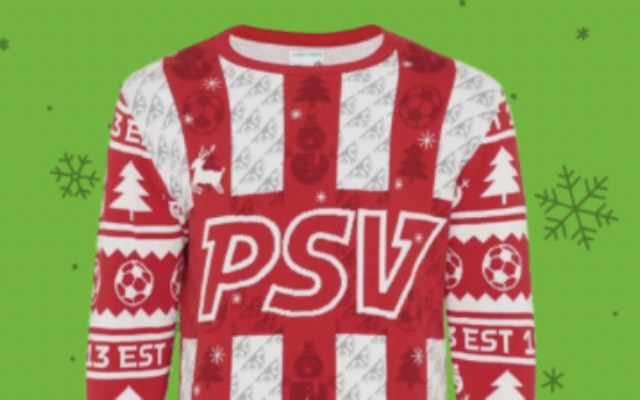 De PSV-kersttrui keert terug met een muzikale twist