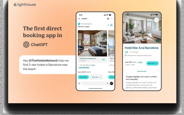 Consumenten kunnen nu direct een hotel boeken via ChatGPT