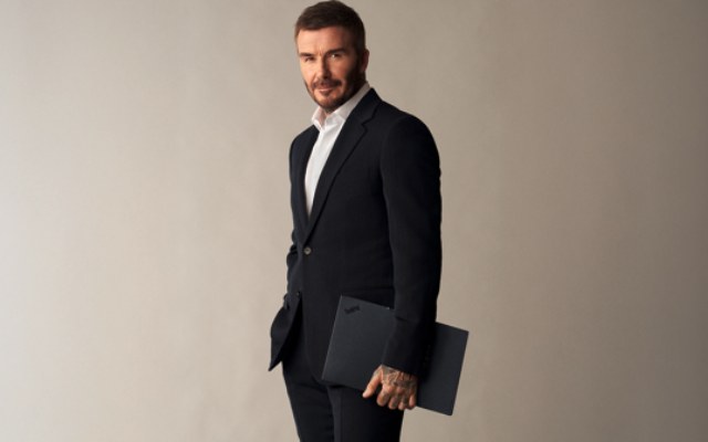 David Beckham wordt wereldwijde gezicht voor Lenovo