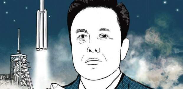 Darryll Cunningham maakt graphic novel over Elon Musk