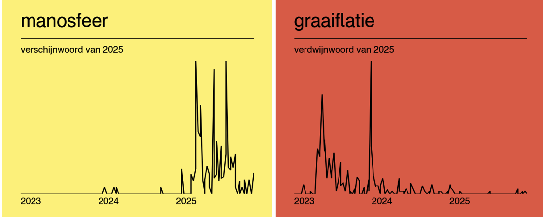 Manosfeer en graaiflatie: verschijnwoord en verdwijnwoord van 2025