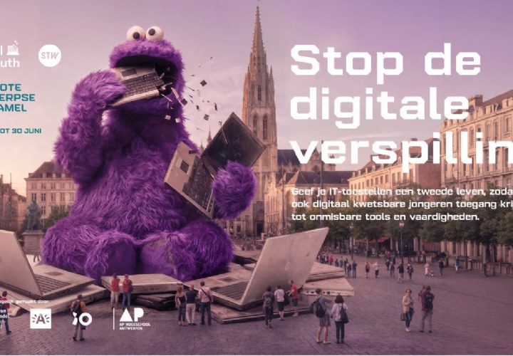 Campagne iO strijdt creatief tegen digitale kloof