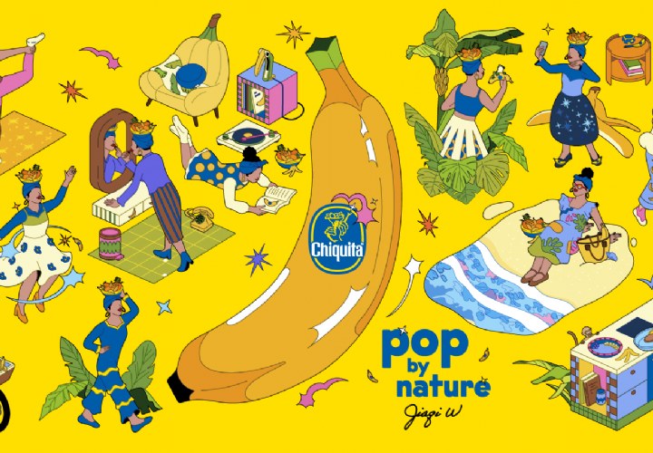 Miss Chiquita komt tot leven met nieuw Pop by Nature-kunstwerk