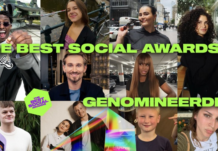 Dit zijn de genomineerden voor The Best Social Awards 2026