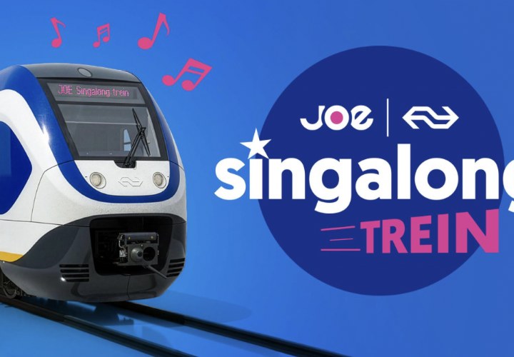 Joe en NS rijden door Nederland met 'Singalong Trein'