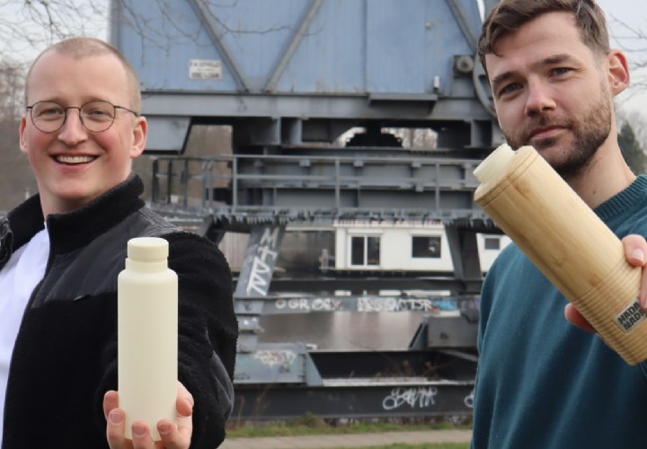 NADA NADA haalt crowdfundingdoel in twee weken met waterfles die gemaakt is om te verdwijnen