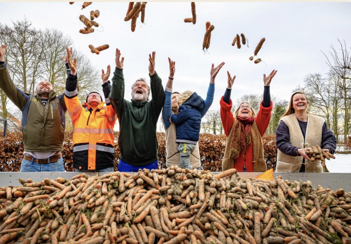 Volledige 916.000 kilo groente gered in drie weken tijd door actie No Waste Army