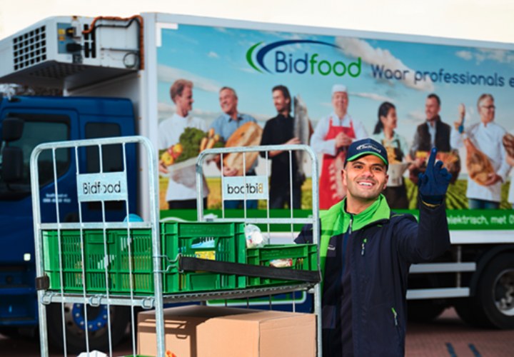 Bidfood laat chauffeurswerk zingen in campagne van NOISE