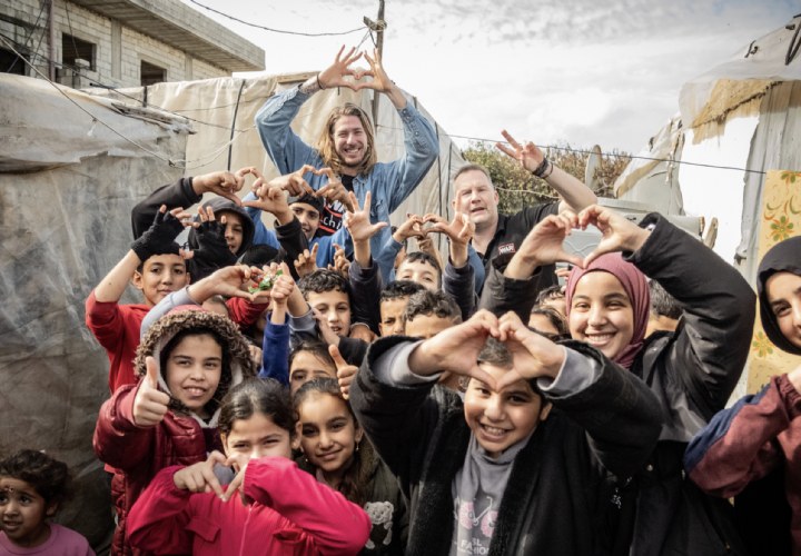 Frank van der Lende reist in stilte met War Child Nederland naar Libanon