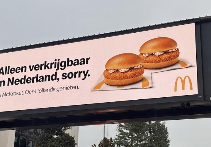 McDonald’s haakt in op McKroket-opmerking van Jenning de Boo