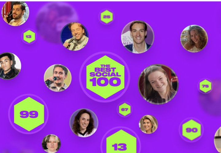 De creators van The Best Social 100 is bekend. Dit is de Top 10!