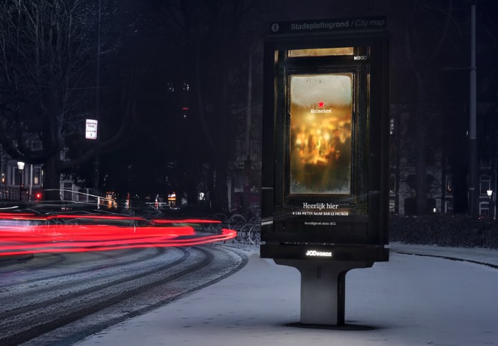 Heineken en LePub maken van winterweer een routeplanner naar de pub