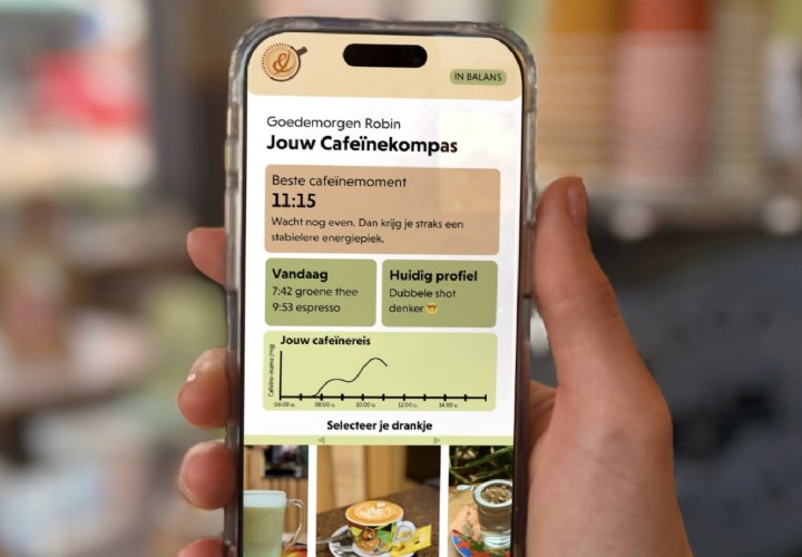 Nieuwe app van Bagels & Beans geeft grip op je cafeïneritme