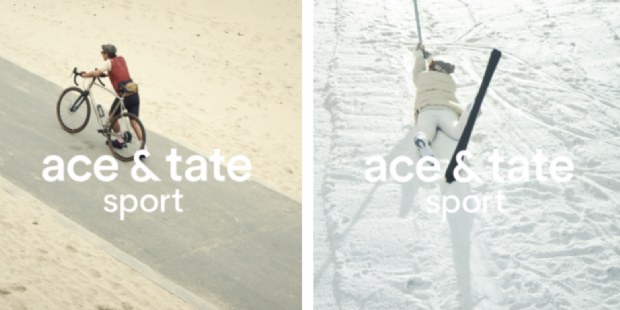 Sportlijn Ace & Tate gelanceerd met niet-zo-sportieve campagne