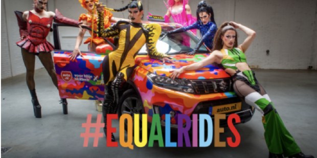 Equal Rides voor Drag Queens dankzij Auto.nl en Fama Volat