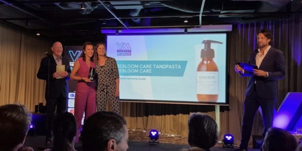 Rebloom Care wint VM Packaging Award met innovatief navulconcept voor tandpasta