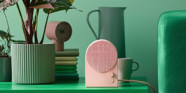 De nieuwe speaker van IKEA zou zo uit de keuken van je oma kunnen komen