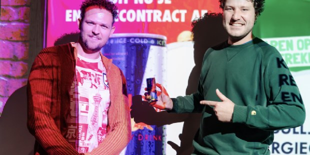 Dion Hendriks & Leon Keizer (TBWA) win the Red Bull pitch with 'Energy Contract'