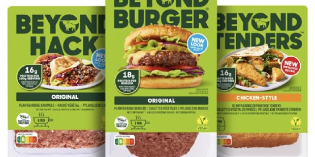 Nieuwe verpakkingen Beyond Meat stralen innovatie en duurzaamheid uit